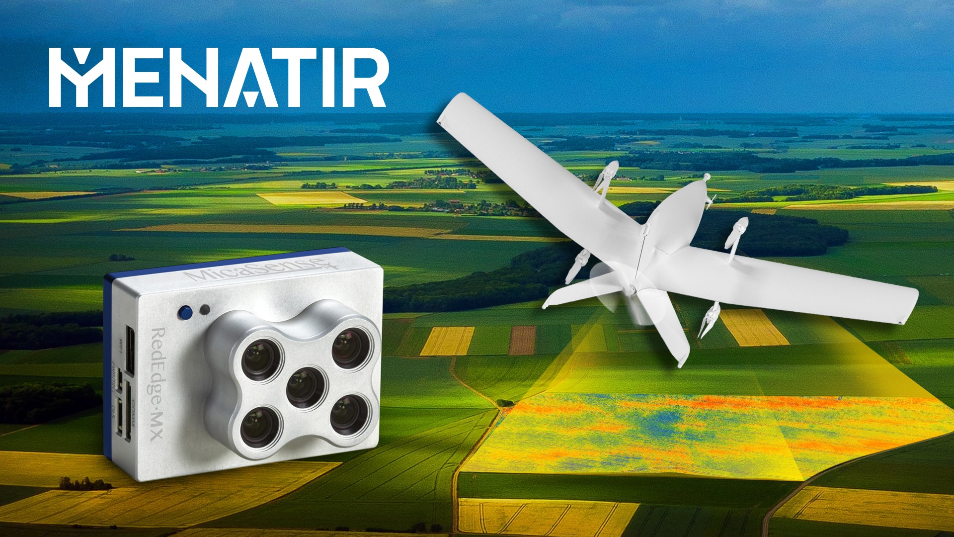Multispectral mapping with MENATIR: what is the advantage compared to standard UAVs