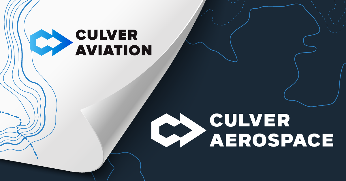 A new page in our history: Culver Aviation becomes Culver Aerospace!